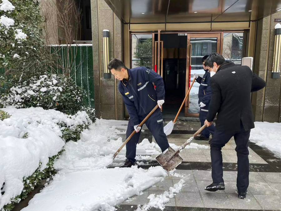 除雪更添暖！世茂服务郑州助农采购4000斤蔬菜送业主过暖冬_中国网地产